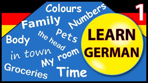 Learn German tutorials online with audio: 100+ free topics.